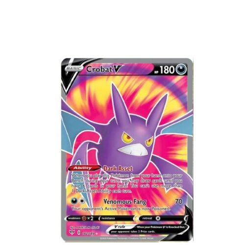 Crobat V 182/189 Darkness Ablaze