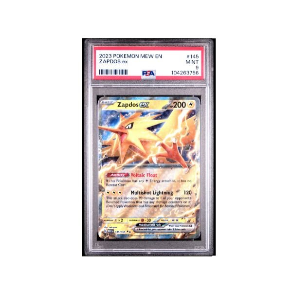 Zapdos ex 151 145/165 PSA 9