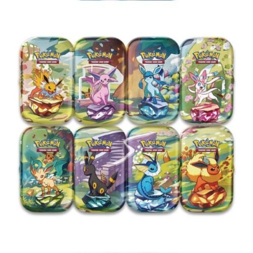 Pokemon Prismatic Evolutions mini tin