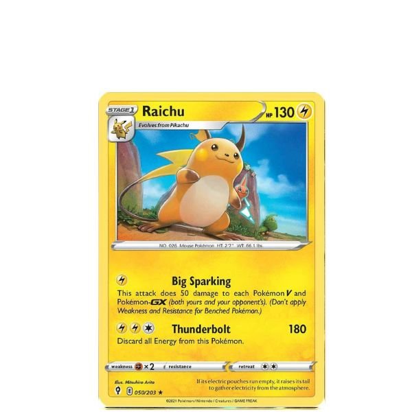 Raichu 050/203 Evolving Skies 1 Raichu 050/203 Evolving Skies