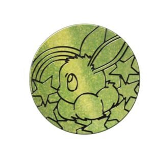 Licht groene Eevee munt