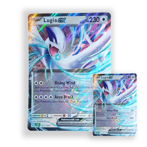 Pokemon TCG Lugia ex jumbo Pokemonkaart 1 Pokemon TCG Lugia ex jumbo Pokemonkaart