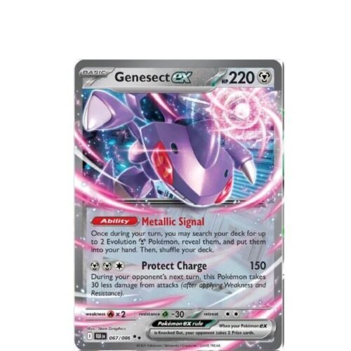 Genesect ex 67/86 Black Bolt