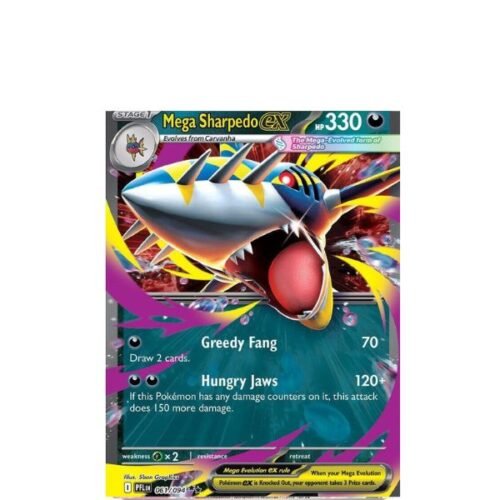 Mega Sharpedo ex 61/94 Phantasmal Flames