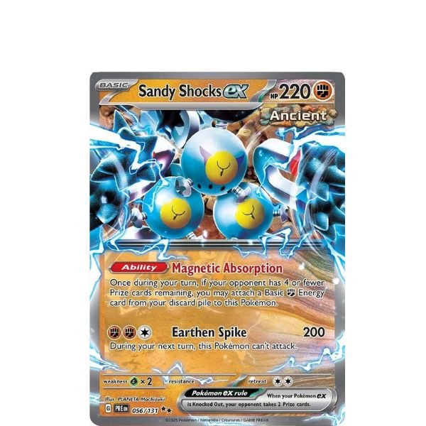 Sandy Shocks ex 056/131 Prismatic Evolutions 1 Sandy Shocks ex 056/131 Prismatic Evolutions