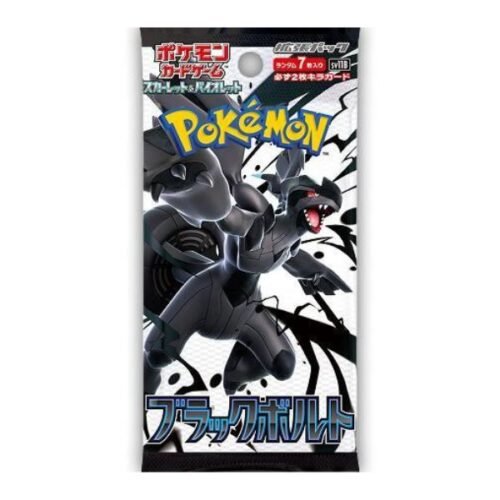 Black Bolt japanse boosterpack
