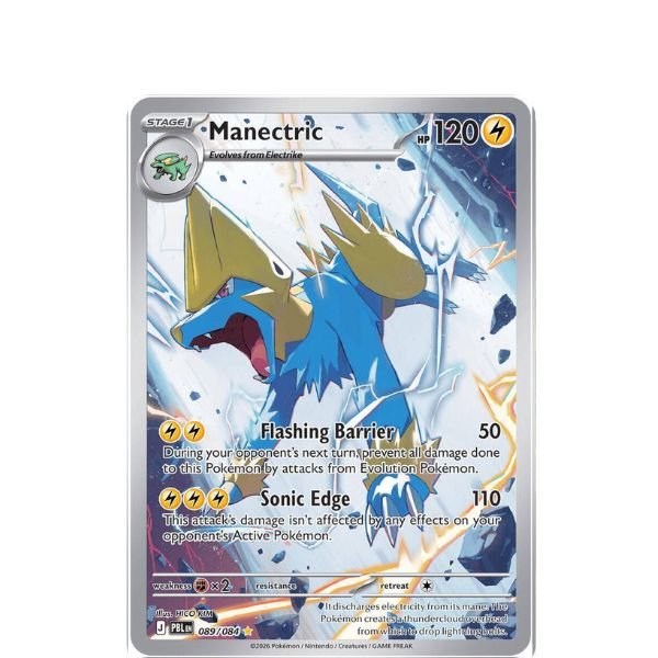 Manectric 089/084 Pitch Black 1 Manectric 089/084 Pitch Black