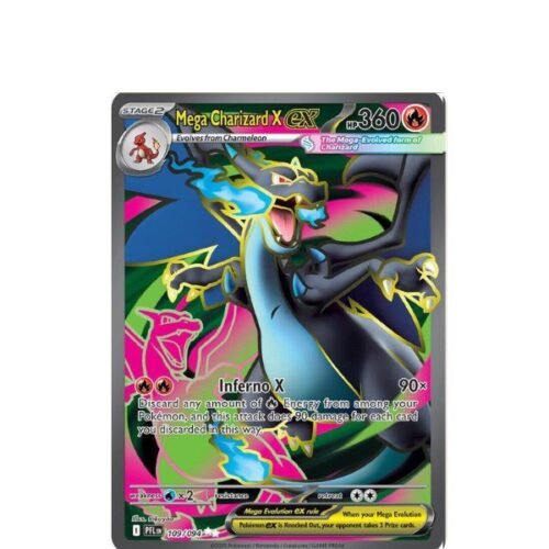 Mega Charizard X ex 109/094 Phantasmal Flames
