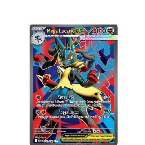 Mega Lucario ex 160/132 Mega Evolution