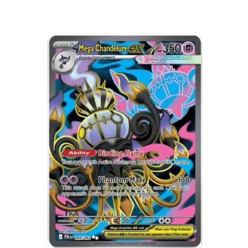 Mega Chandelure ex 099/084 Pitch Black