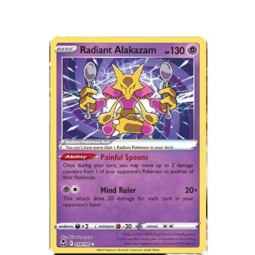 Radiant Alakazam 59/195 Silver Tempest