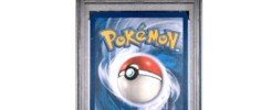 Graded Pokémonkaart in PSA-slab
