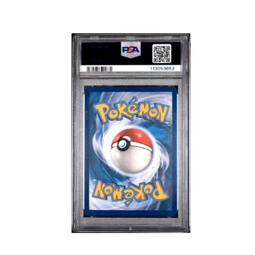 Graded Pokémonkaart in PSA-slab