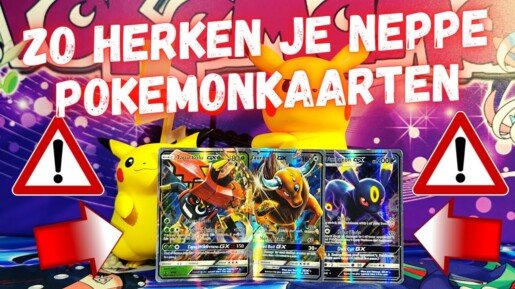 Hoe herken je neppe Pokémonkaarten